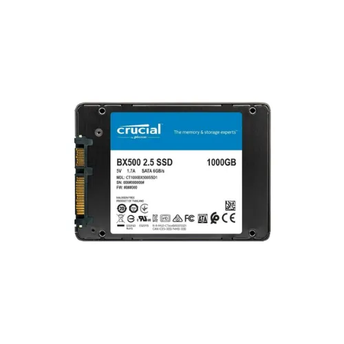 Disco  Duro Sólido Ssd Crucial BX500 1TB SATA 2,5"